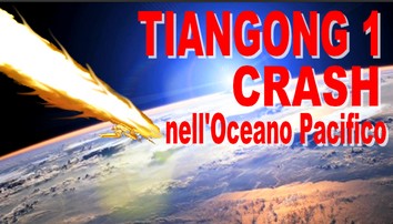 Tiangong 1 è rientrata nell'Oceano Pacifico